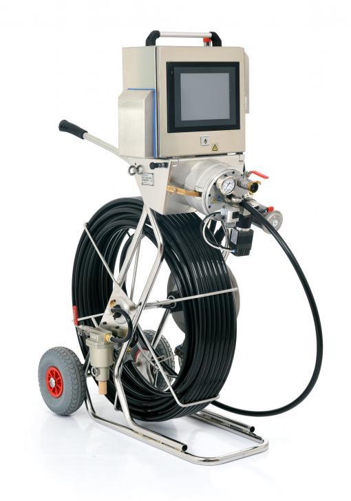 UV600RS sewer relining system front left